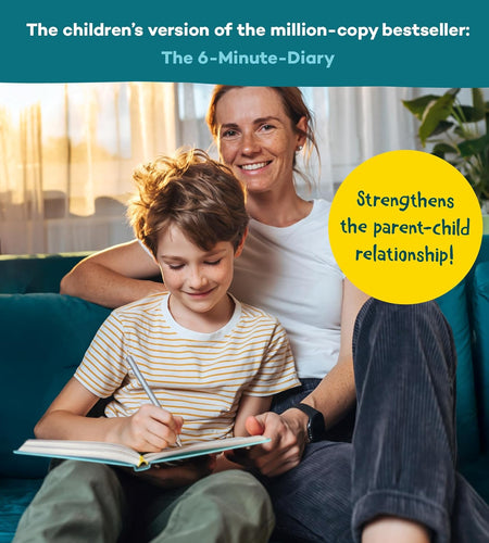 6-Minute Kids Diary – Journal for Kids 6-12 to Develop a Happy Self Mindfulness and Positive Habits – Kids Gratitude Journal for Girls & Boys