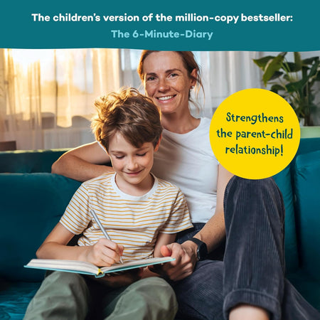 6-Minute Kids Diary – Journal for Kids 6-12 to Develop a Happy Self Mindfulness and Positive Habits – Kids Gratitude Journal for Girls & Boys