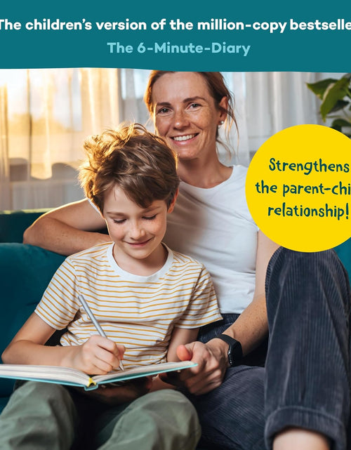 Load image into Gallery viewer, 6-Minute Kids Diary – Journal for Kids 6-12 to Develop a Happy Self Mindfulness and Positive Habits – Kids Gratitude Journal for Girls &amp; Boys
